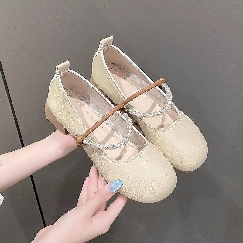 Elegant Mary Jane Flat Heels for Girls Spring Summer - Image 4