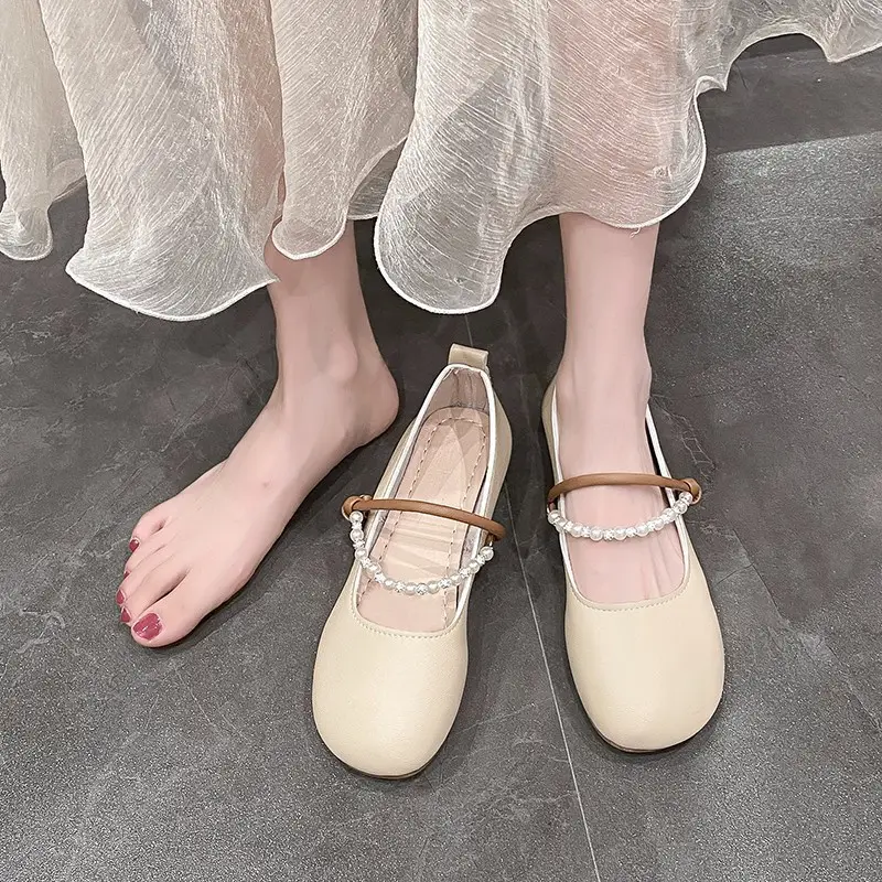 Elegant Mary Jane Flat Heels for Girls Spring Summer - Image 6