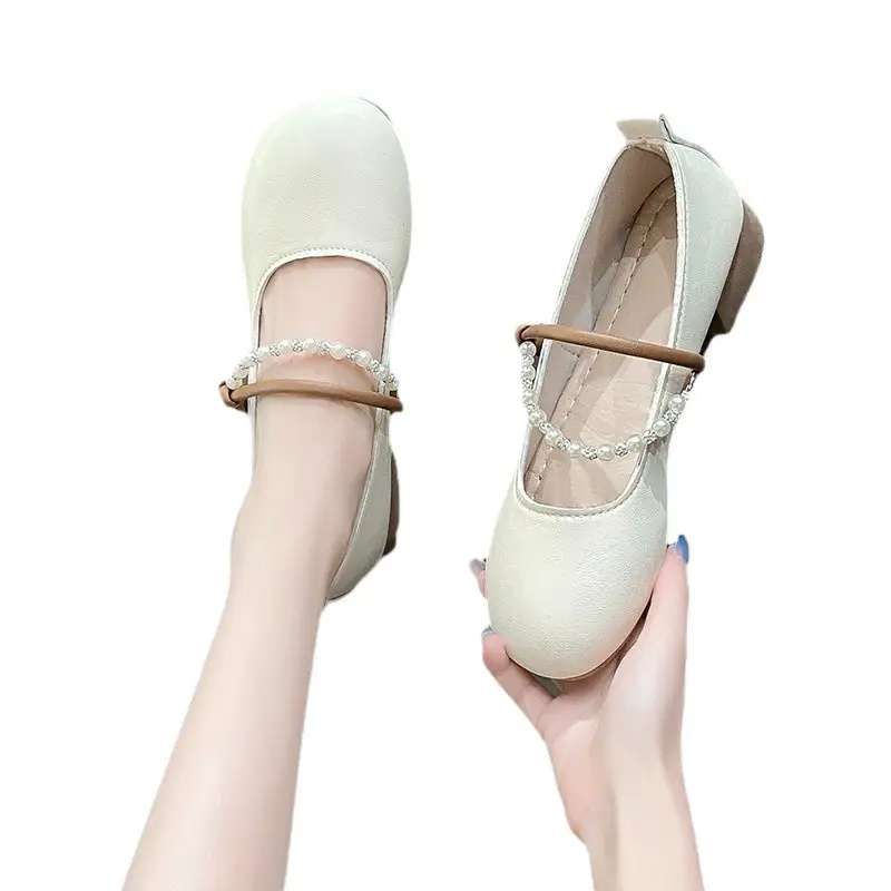 Elegant Mary Jane Flat Heels for Girls Spring Summer - Image 7