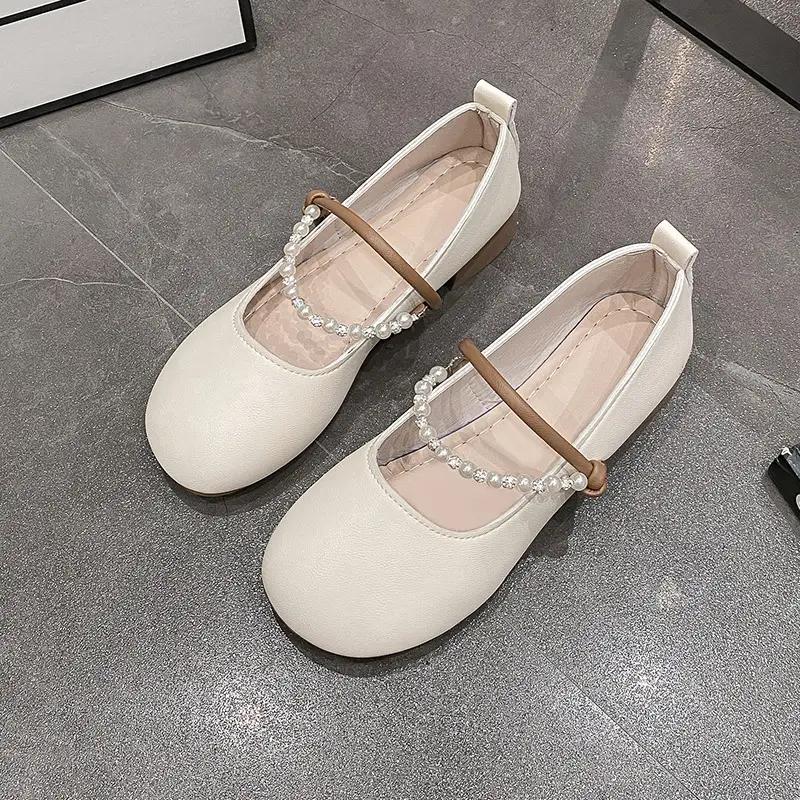 Elegant Mary Jane Flat Heels for Girls Spring Summer — feature 4