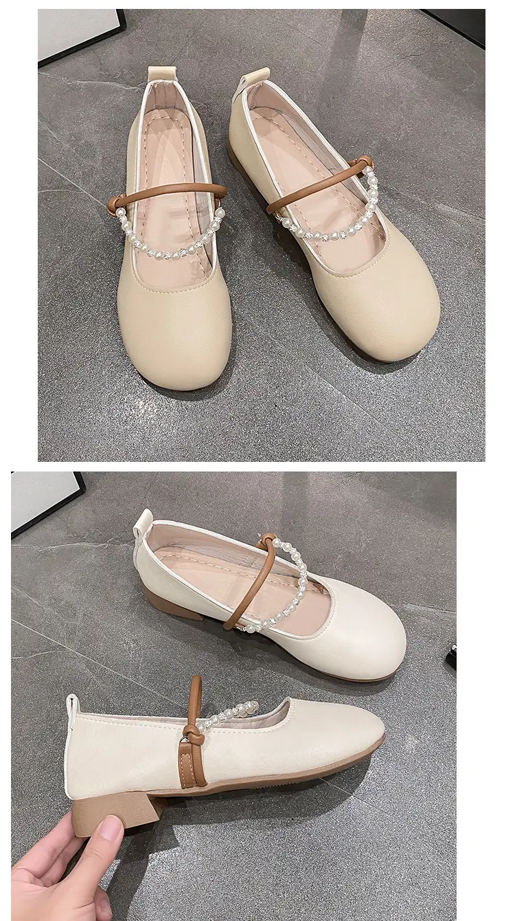 Elegant Mary Jane Flat Heels for Girls Spring Summer — feature 5