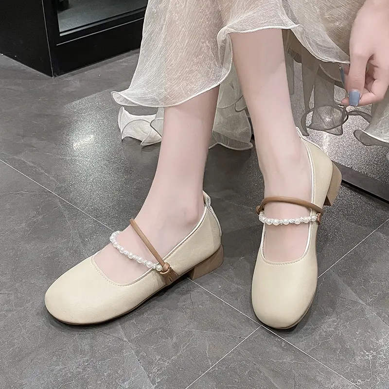 Elegant Mary Jane Flat Heels for Girls Spring Summer — feature 6