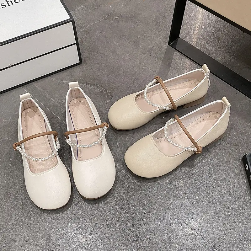 Elegant Mary Jane Flat Heels for Girls Spring Summer — feature 7