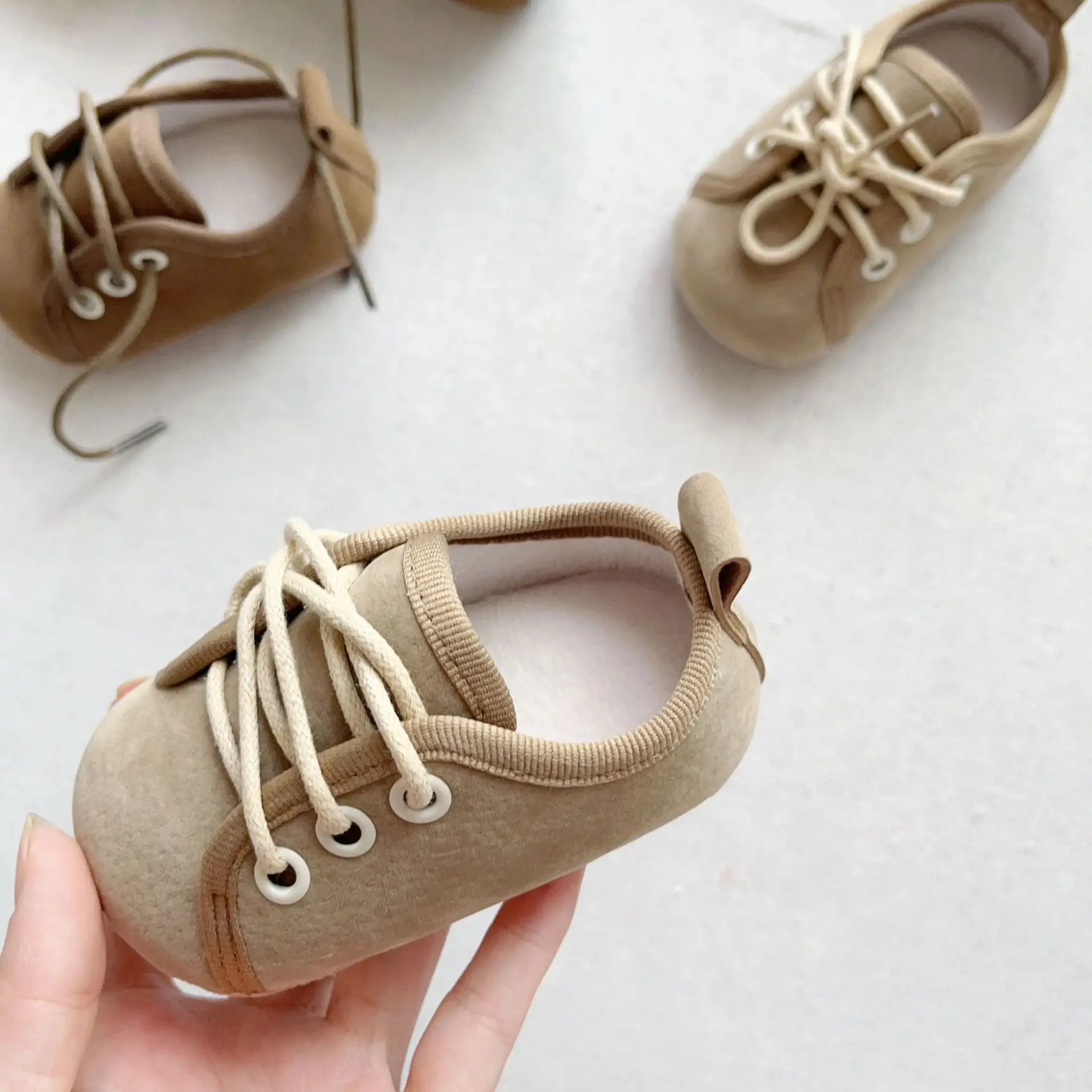 Korean Style Baby Shoes Warm Velvet Lining Non-Slip Sole — feature 10