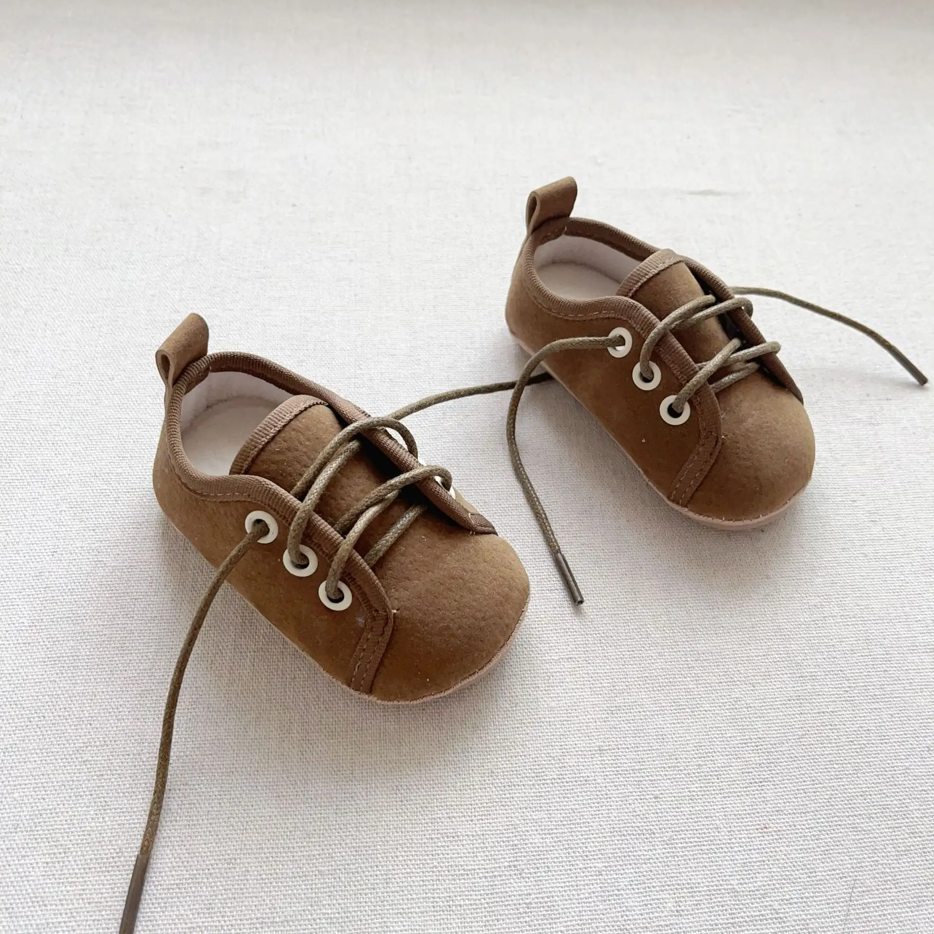Korean Style Baby Shoes Warm Velvet Lining Non-Slip Sole