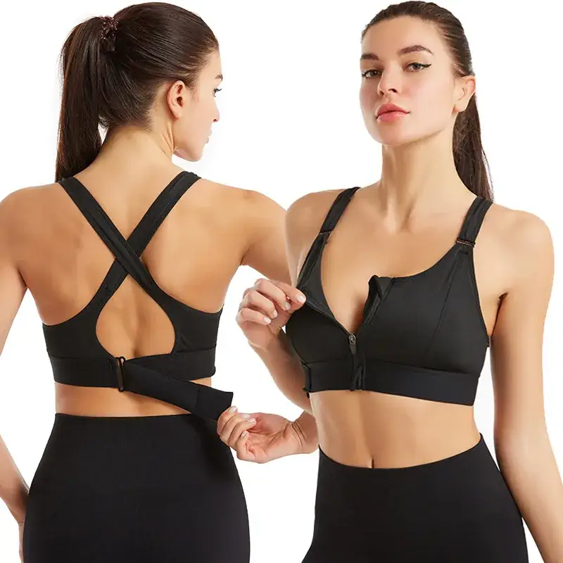 Wire-Free Adjustable Sports Bra for Women - Image 3