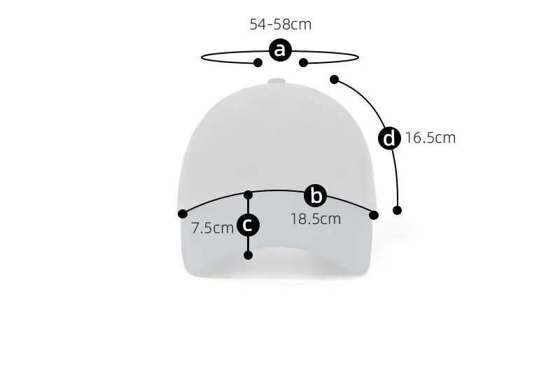 Waterproof Sun Visor Cap Set Six-Piece Velcro — feature 5