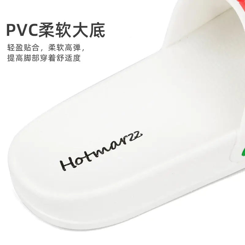 Hotmarzz Heima Ladies Bathroom Home Slippers Cute Non-Slip Bath Slippers PVC Outwear Shopping Slippers