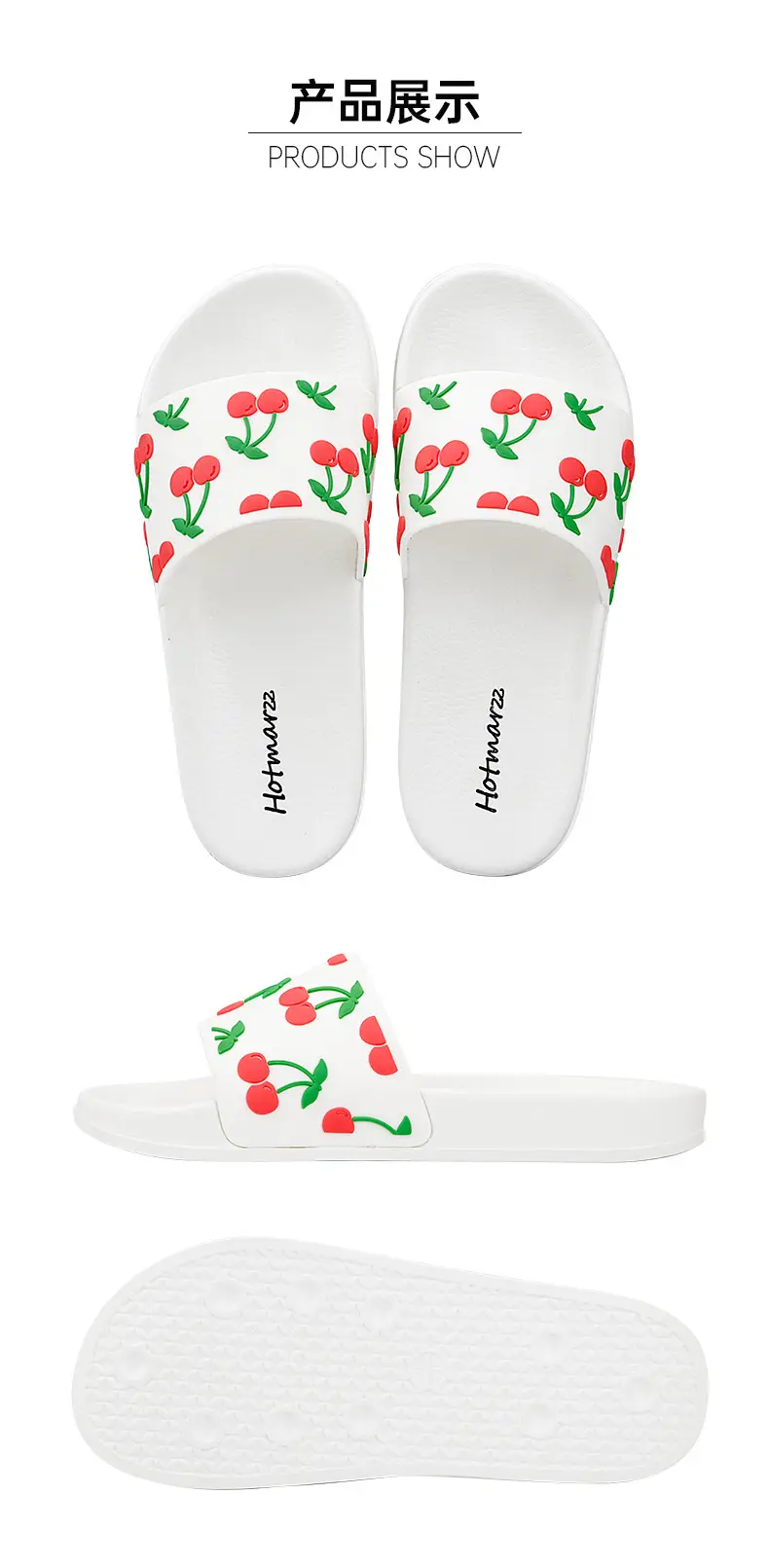 Hotmarzz Heima Ladies Bathroom Home Slippers Cute Non-Slip Bath Slippers PVC Outwear Shopping Slippers — feature 10