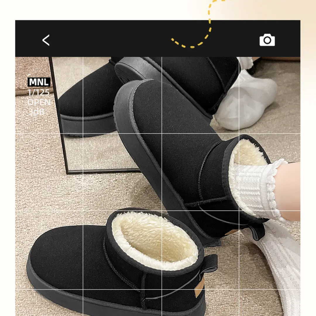 Thick-Soled Snow Boots for Women 2026 New Winter Non-Slip Fleece-Lined Thickened Warm Casual Short Boots Cotton Shoes for Women to Wear Outside — feature 4