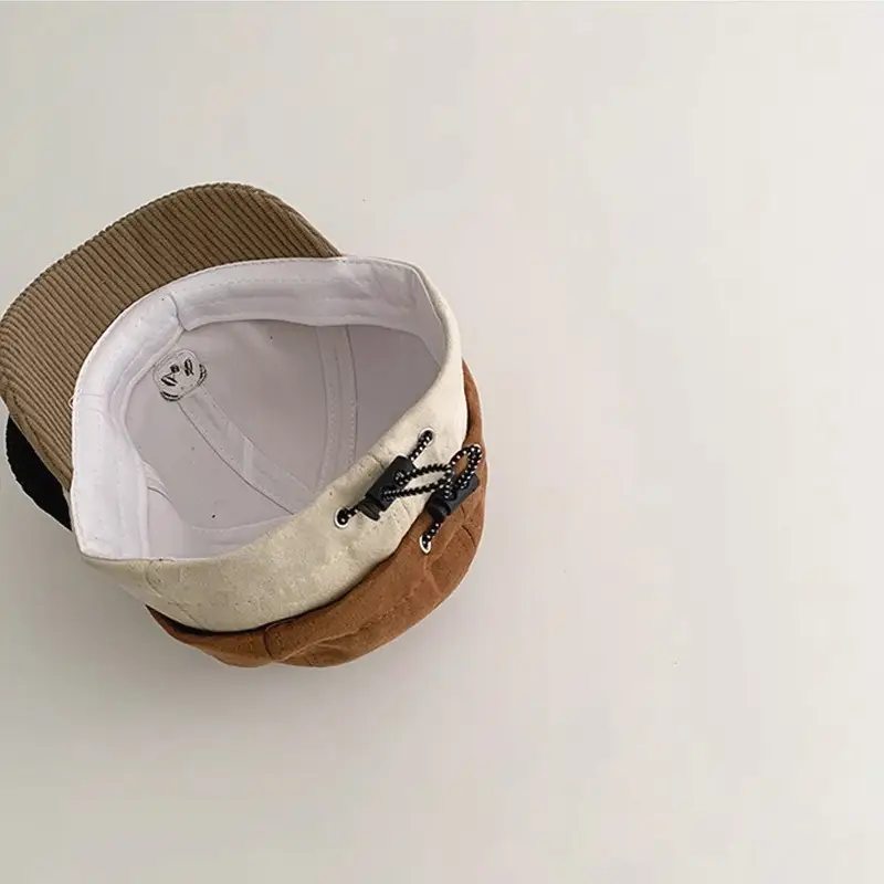 One Pan Baby Cap Warm Windproof Winter Brown