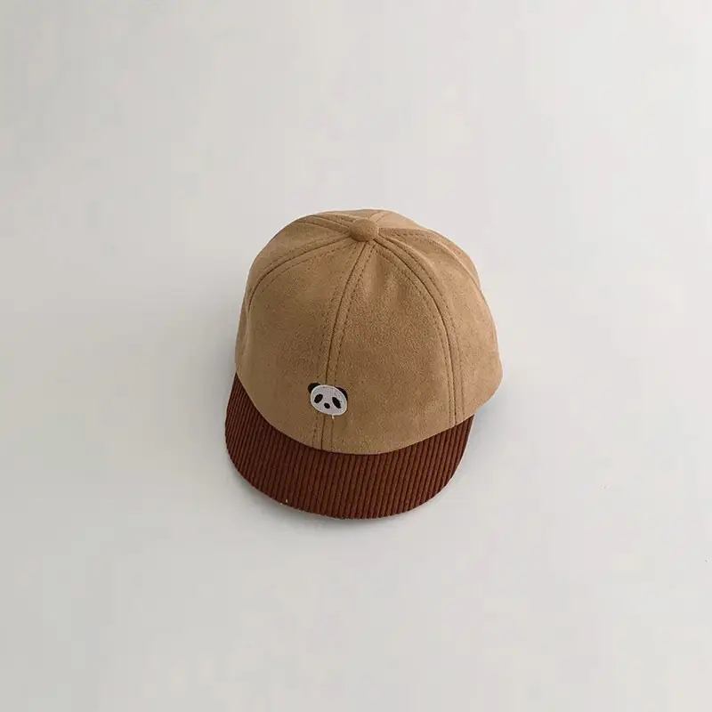 One Pan Baby Cap Warm Windproof Winter Brown
