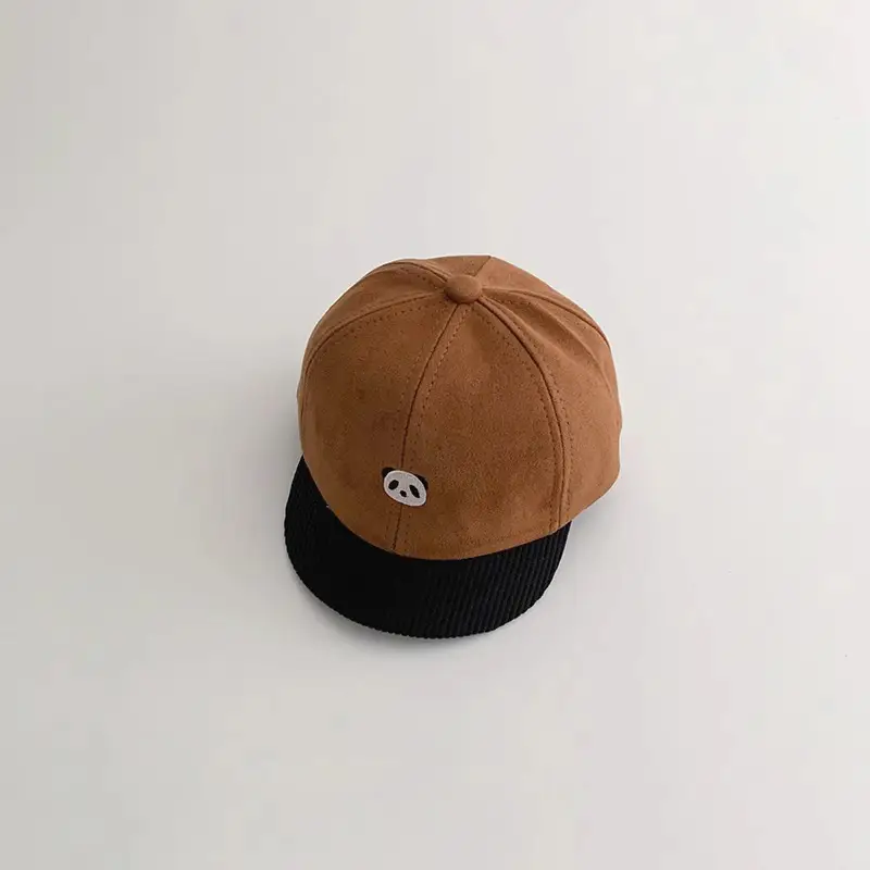 One Pan Baby Cap Warm Windproof Winter Brown