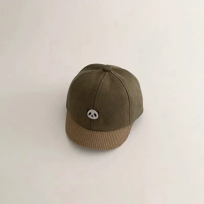 One Pan Baby Cap Warm Windproof Winter Brown