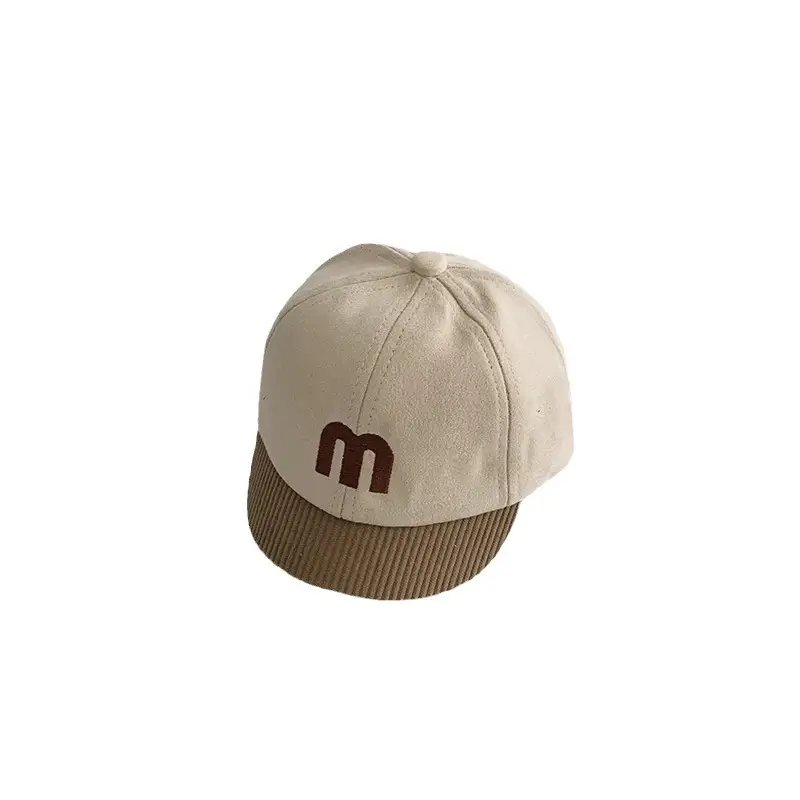 Winter Windproof Warm Cap Beige with Letter Embroidery - Image 11