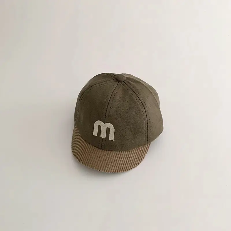 Winter Windproof Warm Cap Beige with Letter Embroidery - Image 4