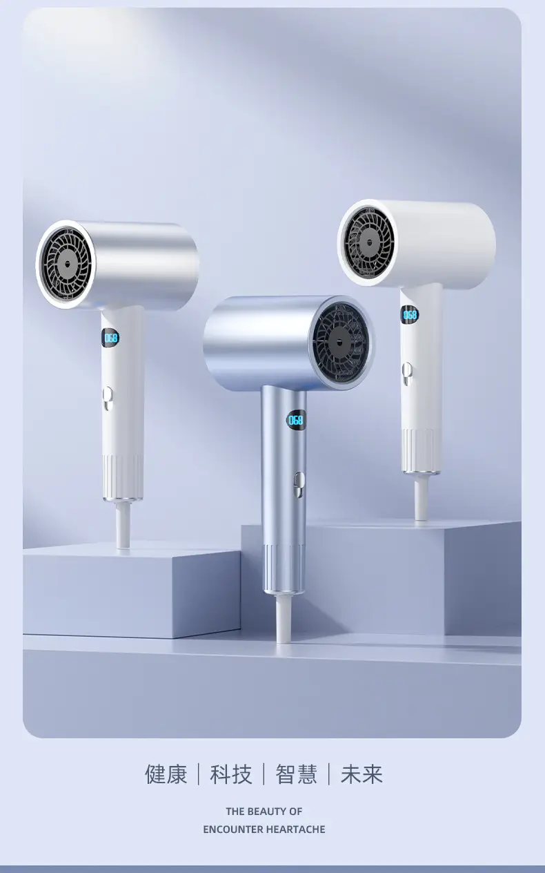 Electric Hair Dryer 68°C Constant Temp Cold Hot Air — feature 7