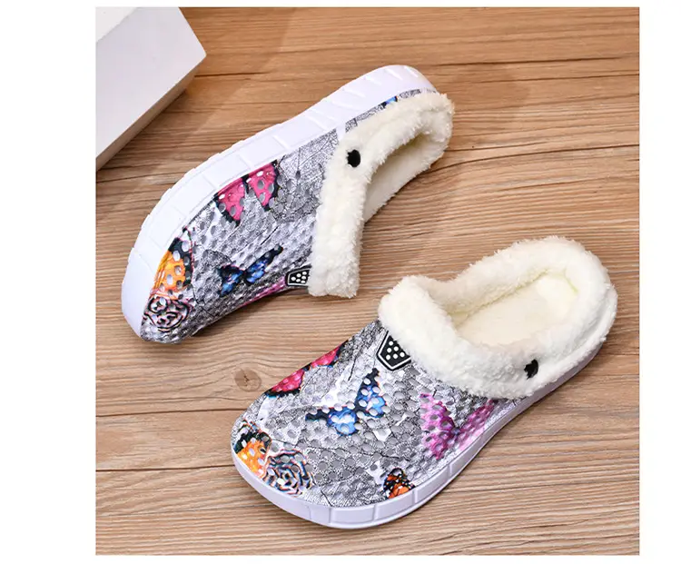 Warm Butterfly Clogs for Girls Autumn Winter — feature 10