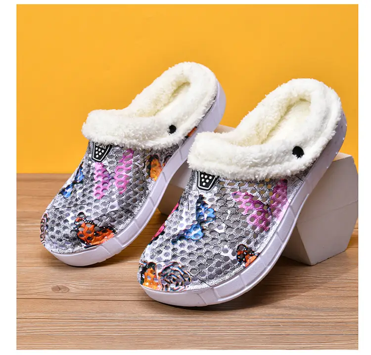 Warm Butterfly Clogs for Girls Autumn Winter — feature 11