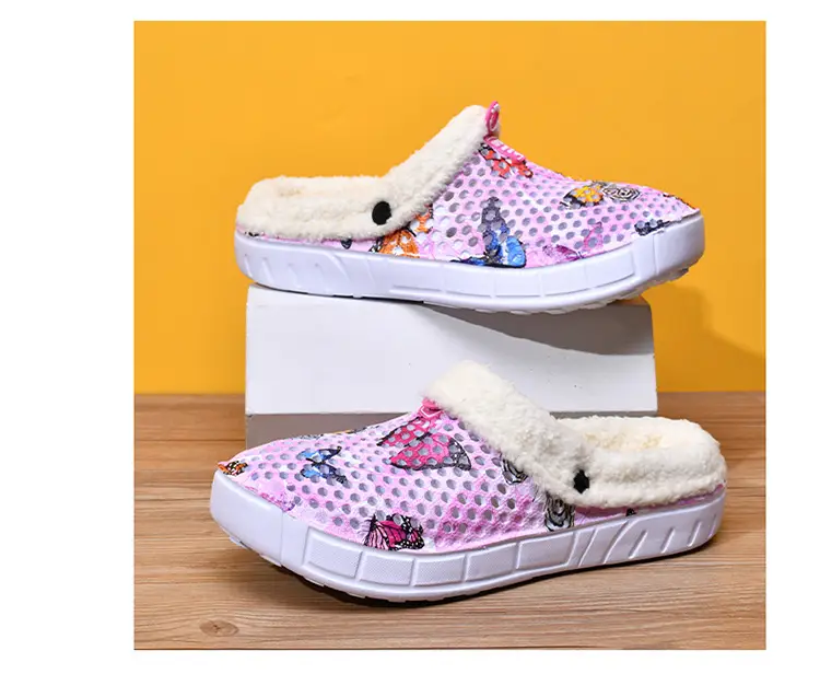 Warm Butterfly Clogs for Girls Autumn Winter — feature 18