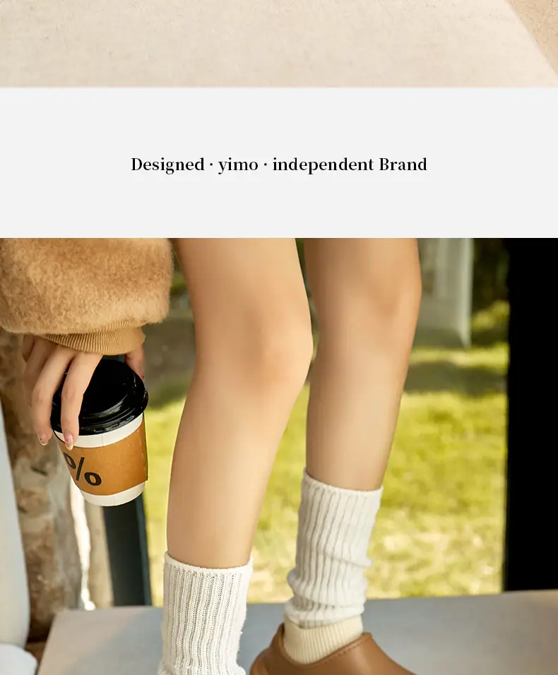 New Autumn and Winter Cotton Shoes for Home Use, Thick-Soled Cotton Slippers for Outer Wear, Non-Slip, Waterproof, Dirt-Resistant, Warm and Root-Wrapped Cotton Shoes — feature 15
