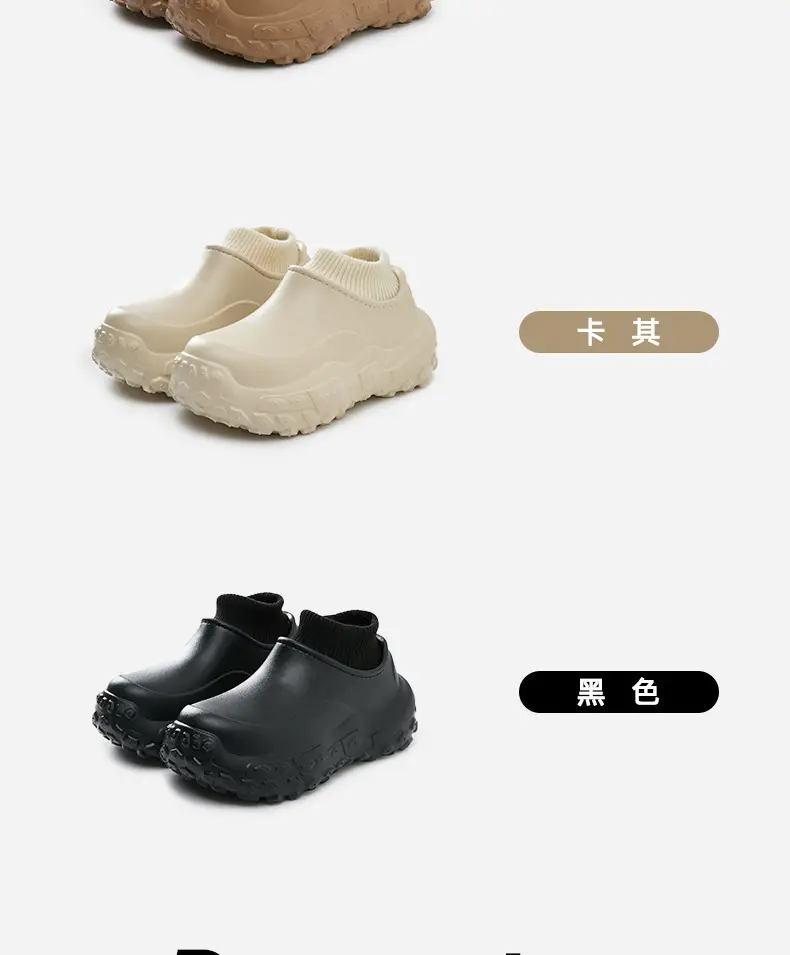 New Autumn and Winter Cotton Shoes for Home Use, Thick-Soled Cotton Slippers for Outer Wear, Non-Slip, Waterproof, Dirt-Resistant, Warm and Root-Wrapped Cotton Shoes — feature 20