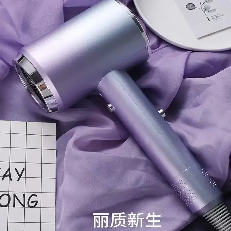 High Power Electric Hair Dryer with Pink Design