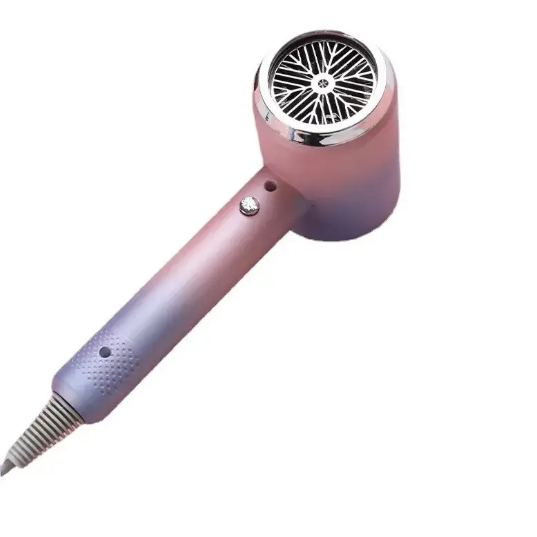 High Power Electric Hair Dryer with Pink Design