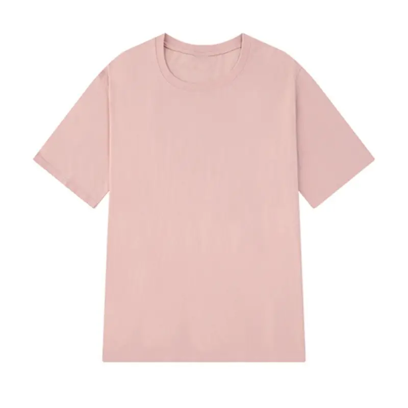 Heavy 230g solid color men's and women's short sleeve bottoming shirt pure white T-shirt combed cotton Tee half sleeve support customization