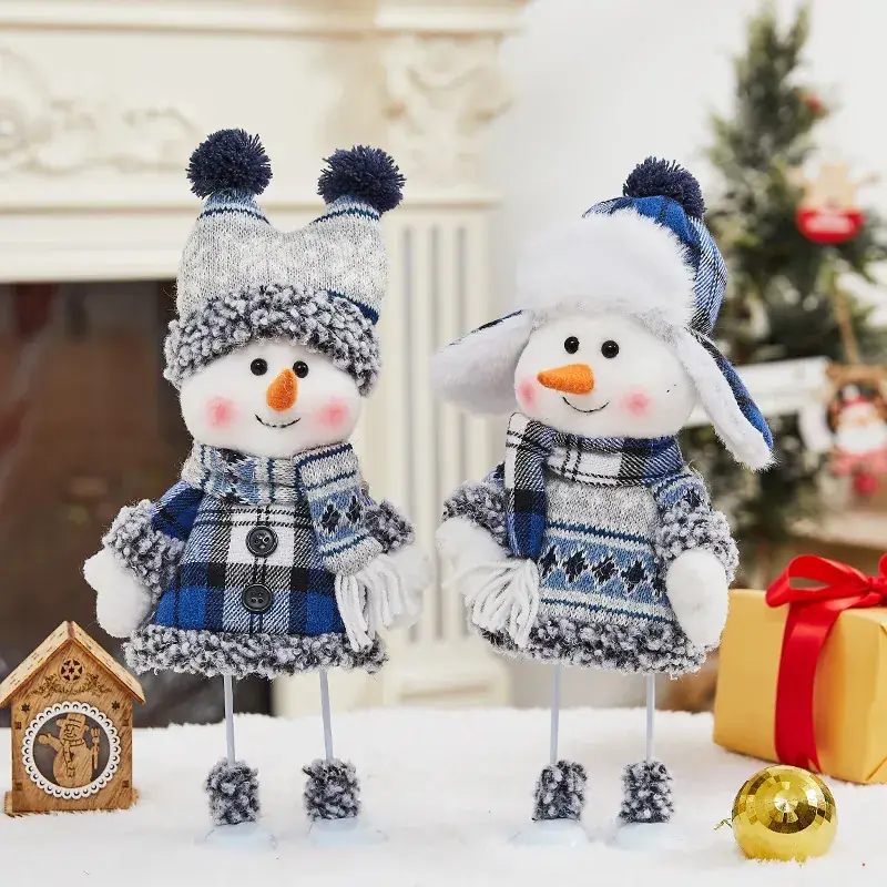 Cross Border Ski Snowman Doll Decor for Christmas - Image 12