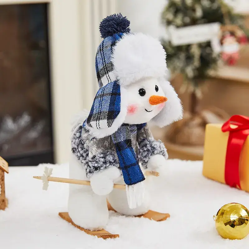 Cross Border Ski Snowman Doll Decor for Christmas - Image 14