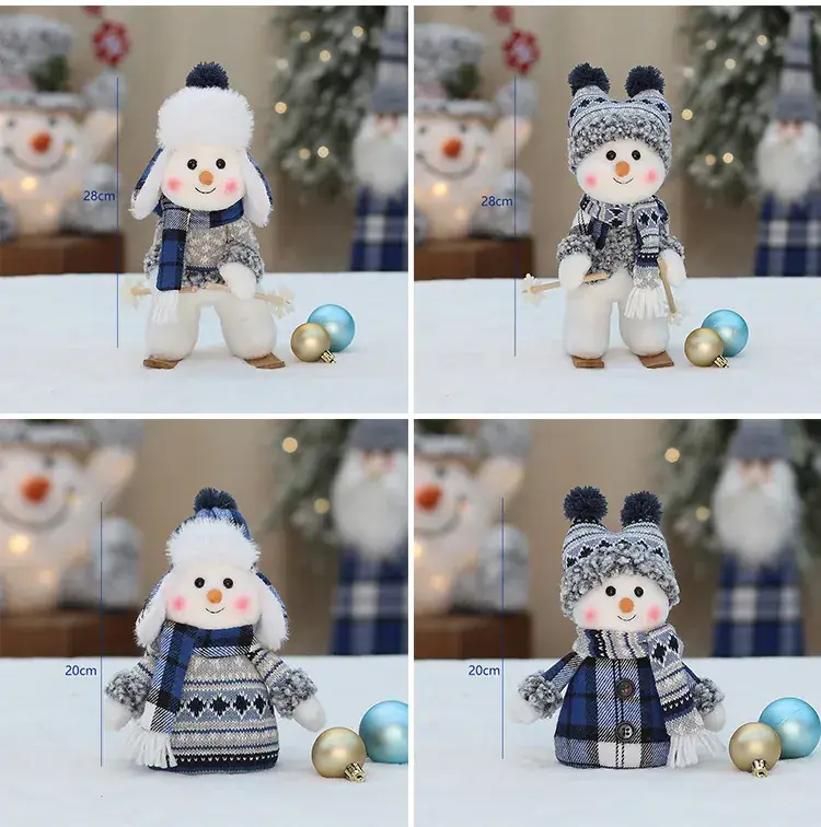 Cross Border Ski Snowman Doll Decor for Christmas — feature 10