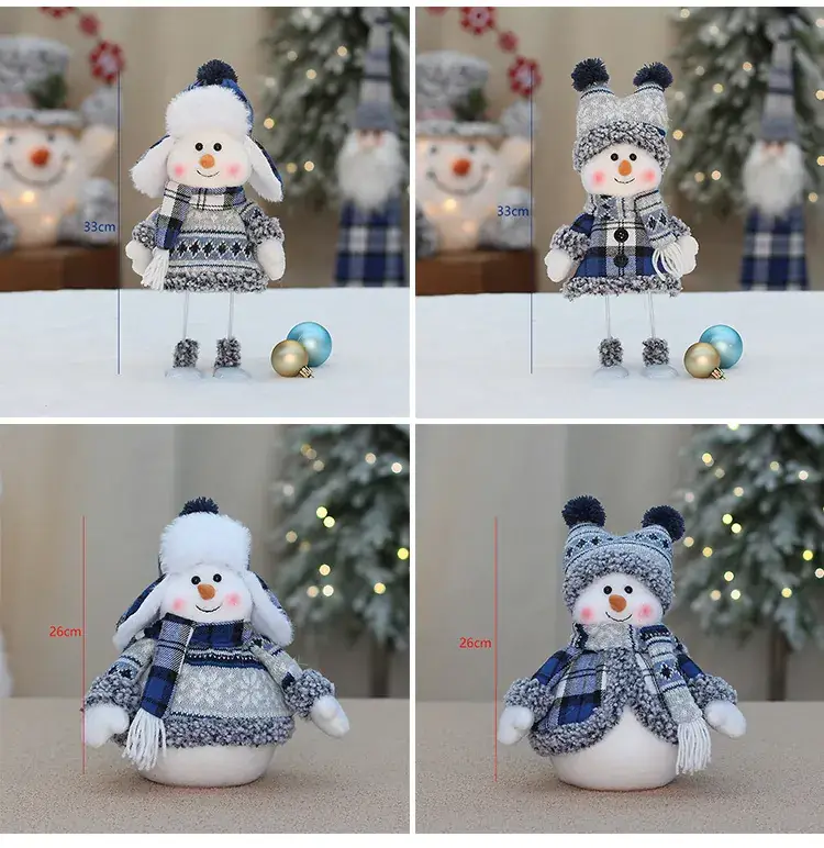 Cross Border Ski Snowman Doll Decor for Christmas — feature 11