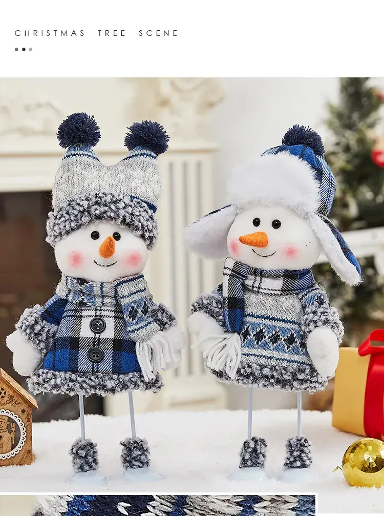 Cross Border Ski Snowman Doll Decor for Christmas — feature 5