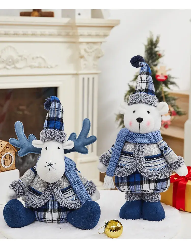 Cross Border Ski Snowman Doll Decor for Christmas — feature 8