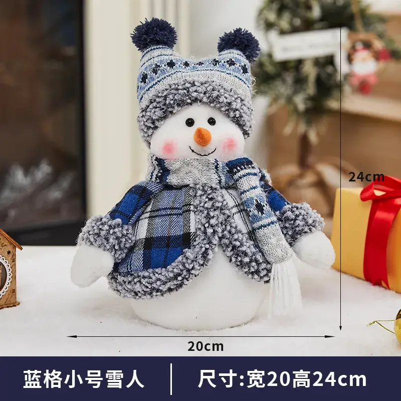 Cross Border Ski Snowman Doll Decor for Christmas - Image 6