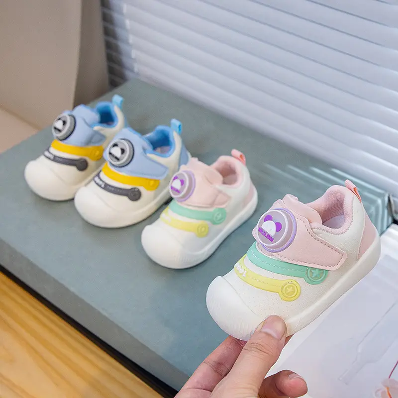 Baby Shoes Autumn New Style Breathable Boys' Indoor Soft Sole Non-slip Baby Toddler Shoes Girls' Single-layer Shoes sneaker - Image 4