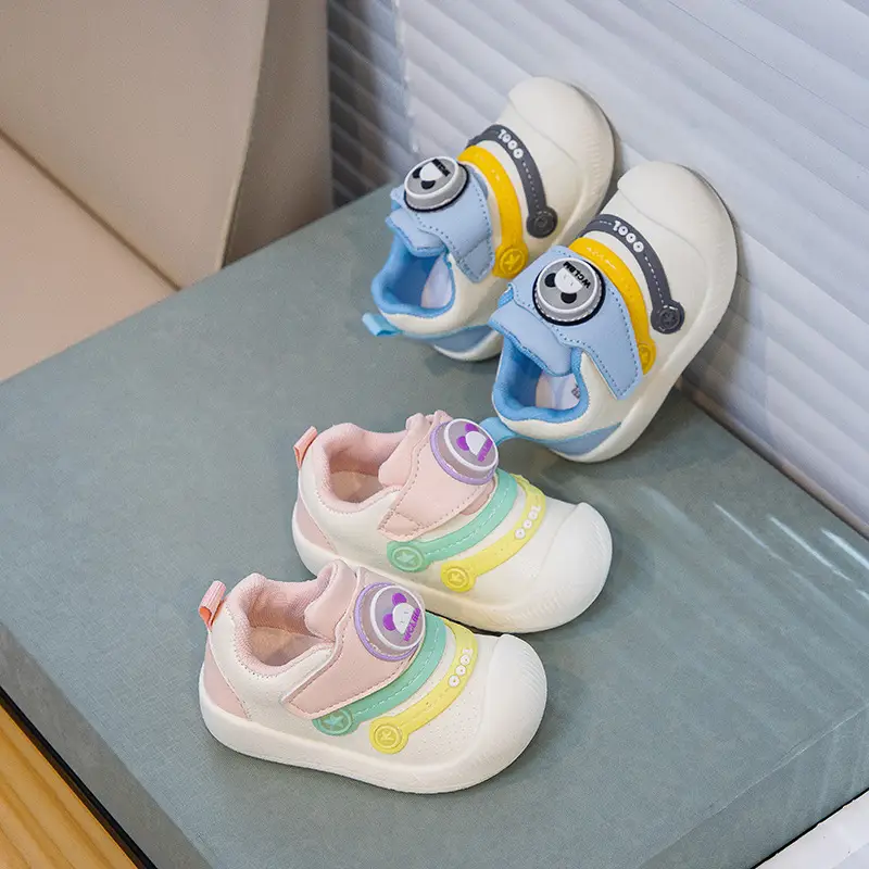 Baby Shoes Autumn New Style Breathable Boys' Indoor Soft Sole Non-slip Baby Toddler Shoes Girls' Single-layer Shoes sneaker - Image 5