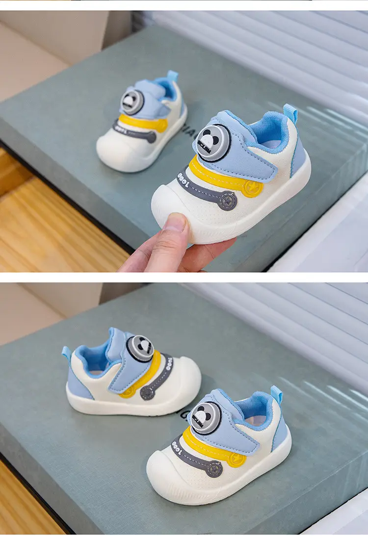 Baby Shoes Autumn New Style Breathable Boys' Indoor Soft Sole Non-slip Baby Toddler Shoes Girls' Single-layer Shoes sneaker — feature 11
