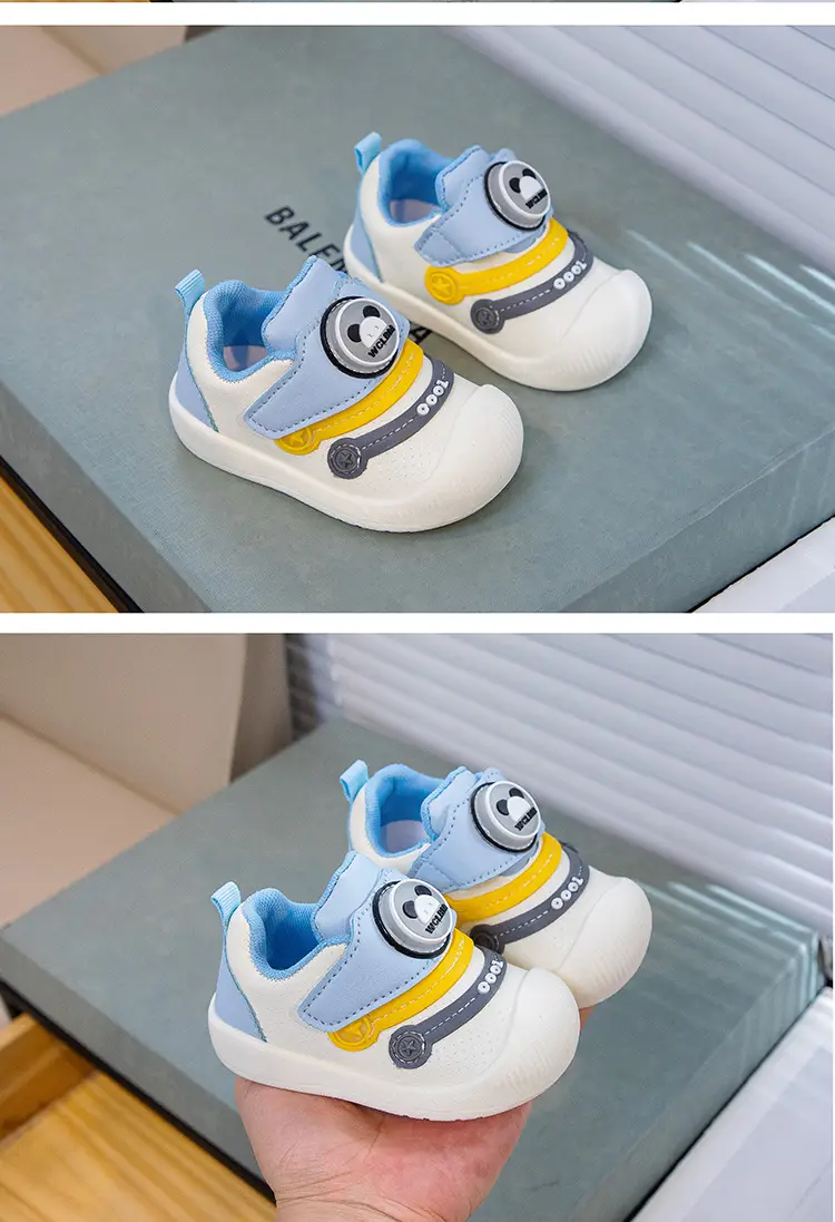 Baby Shoes Autumn New Style Breathable Boys' Indoor Soft Sole Non-slip Baby Toddler Shoes Girls' Single-layer Shoes sneaker — feature 12