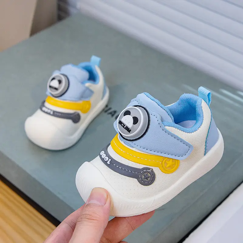 Baby Shoes Autumn New Style Breathable Boys' Indoor Soft Sole Non-slip Baby Toddler Shoes Girls' Single-layer Shoes sneaker - Image 2