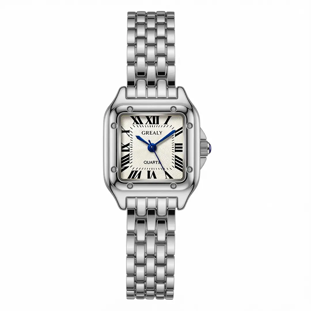 Cross-Border Hot-Selling Waterproof Women's Watches, Fashionable Quartz Watches, Square Watches, Customized New Watches, Women's Watches Wholesale - Image 14