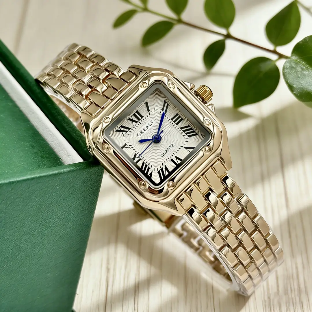 Cross-Border Hot-Selling Waterproof Women's Watches, Fashionable Quartz Watches, Square Watches, Customized New Watches, Women's Watches Wholesale — feature 32