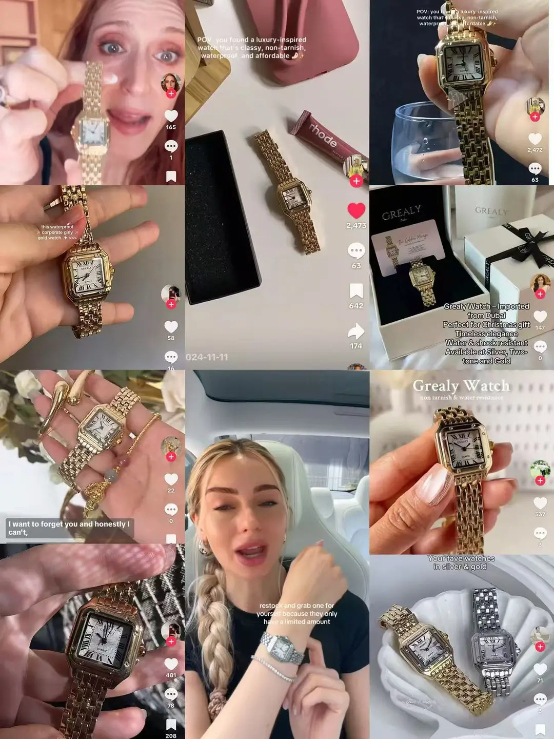 Cross-Border Hot-Selling Waterproof Women's Watches, Fashionable Quartz Watches, Square Watches, Customized New Watches, Women's Watches Wholesale — feature 5