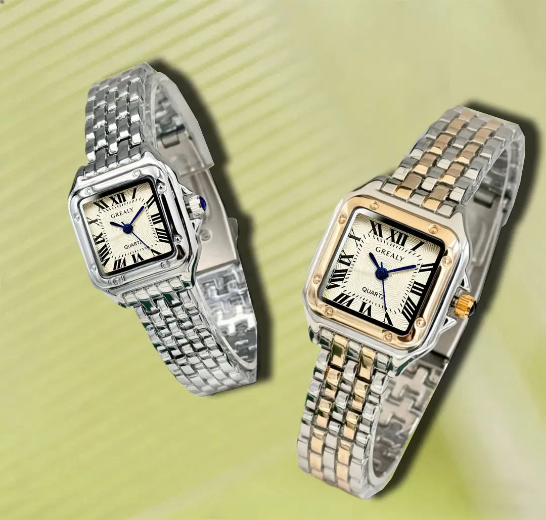 Cross-Border Hot-Selling Waterproof Women's Watches, Fashionable Quartz Watches, Square Watches, Customized New Watches, Women's Watches Wholesale — feature 8