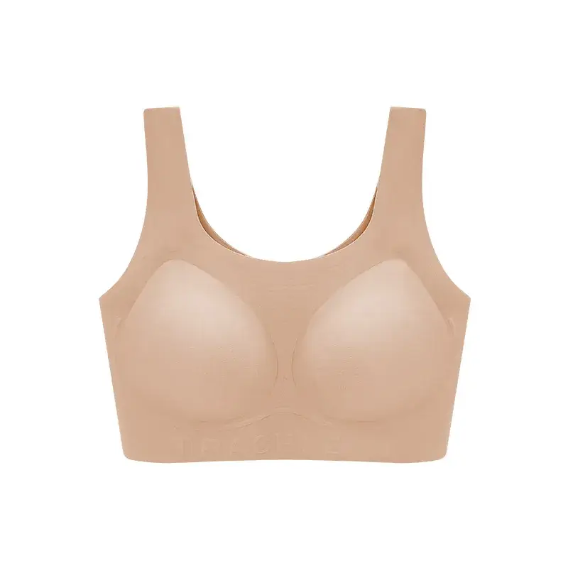 Women's Seamless Liquid Foundation Push-Up Vest White - Image 2