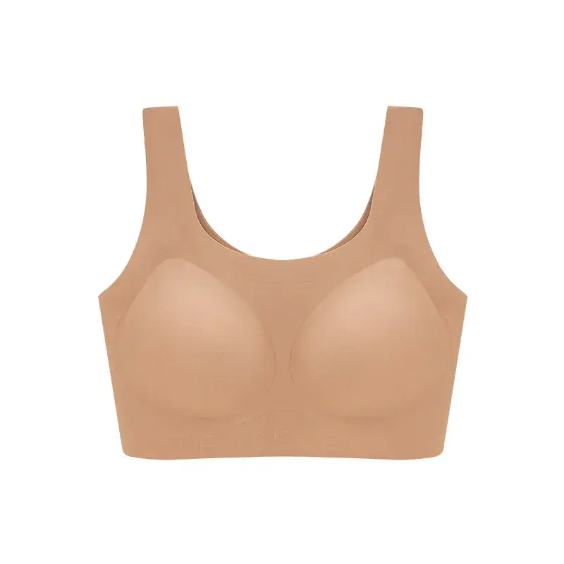 Women's Seamless Liquid Foundation Push-Up Vest White - Image 3