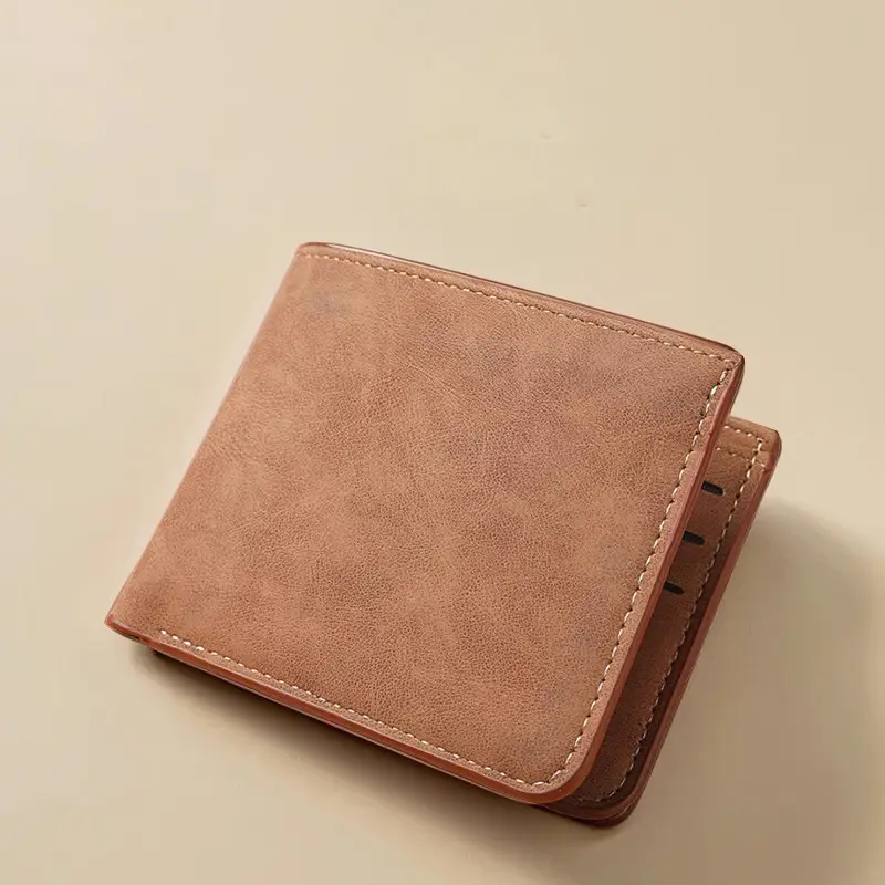 Japanese MUJ Card Holder Wallet Integrated Men's Ultra-thin Short Wallet Soft Wallet Multi-card Wallet