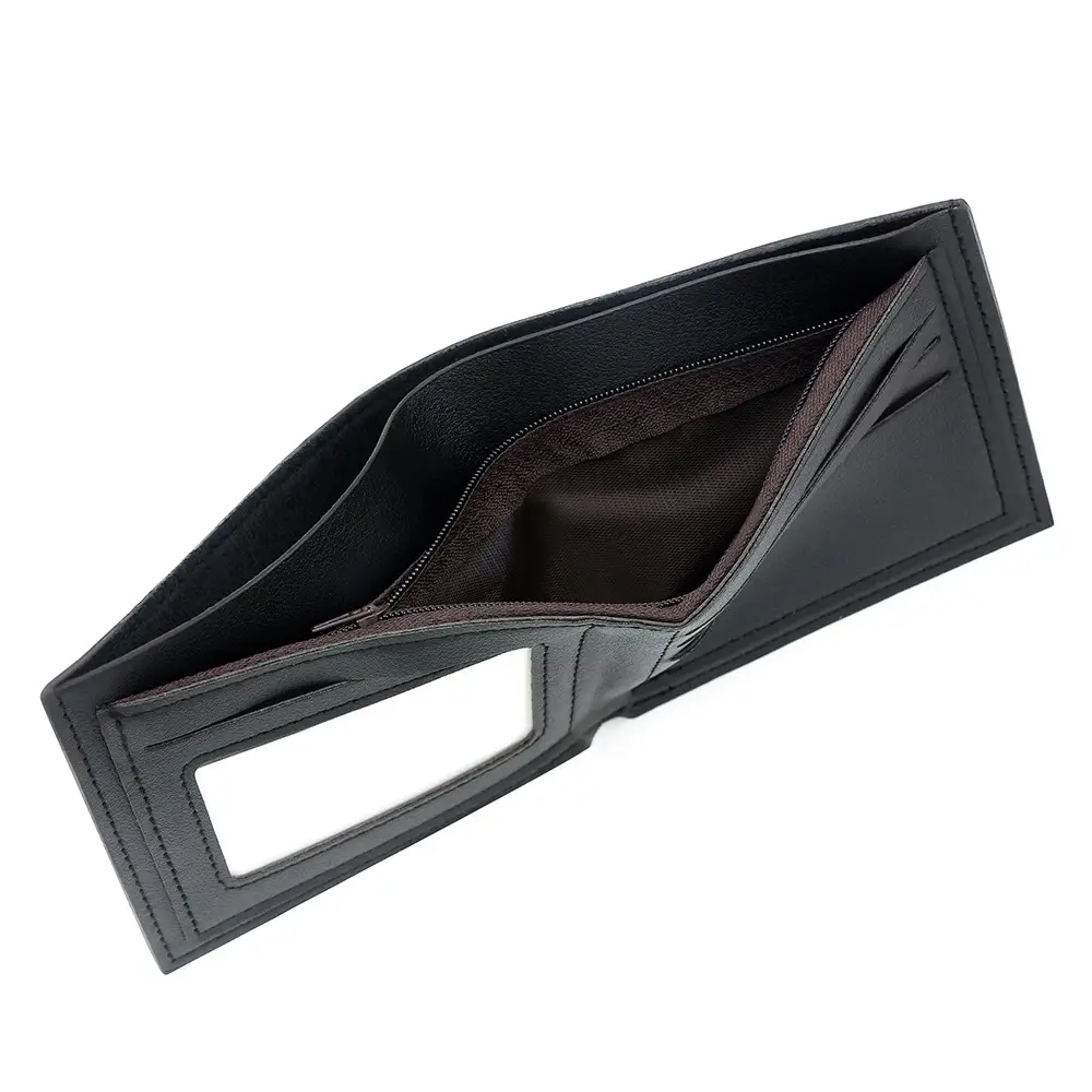 Men's Hunter Embossed Leather Wallet Brown - Image 12