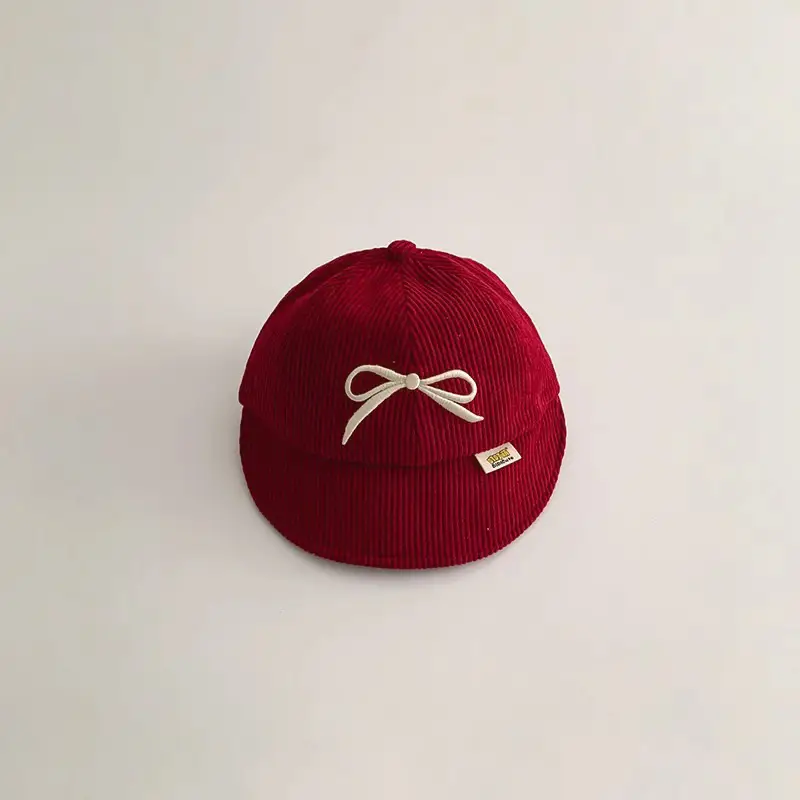 Yipan Warm Kids Hats Red Pink Beige 2025 - Image 4